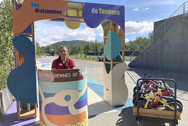 Les draisiennes de Tambora