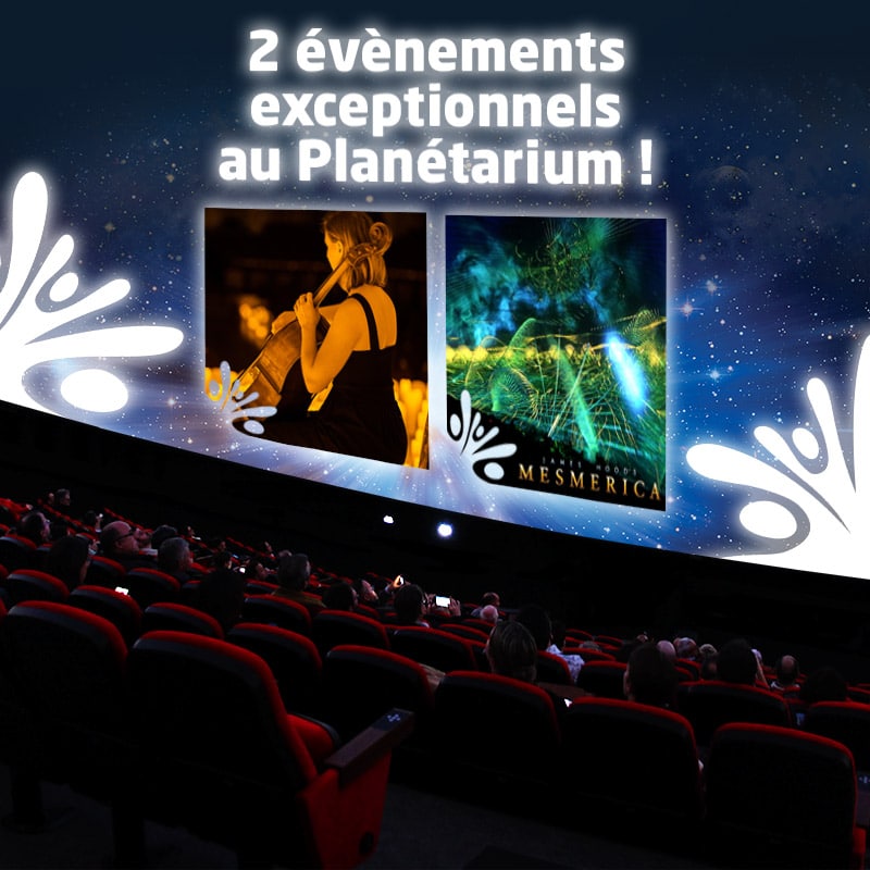 Cette rentrée, Vulcania vous fait vibrer : expériences 360° au planétarium, concerts Candlelight à la lueur des bougies, et nouvelle version de Terre en Colère. Arts, sciences et émotions au cœur des volcans.